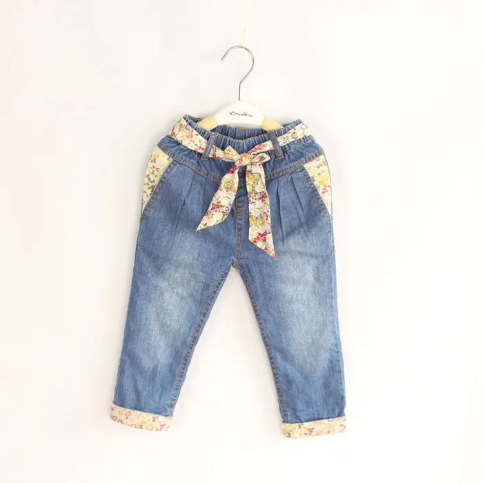 Джинсовые платья для девочек джинсы из двух видов ткани детские хлопковые мягкие