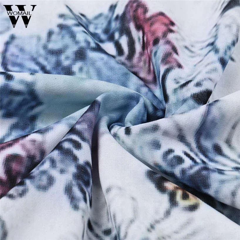 Женское винтажное платье без рукавов Boho короткое пляжное мини-платье с принтом