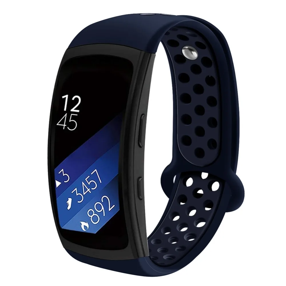 HANGRUI спортивный силиконовый ремешок для samsung Galaxy gear Fit2 Pro часы браслет на запястье ремешки для samsung gear Fit 2 SM-R360