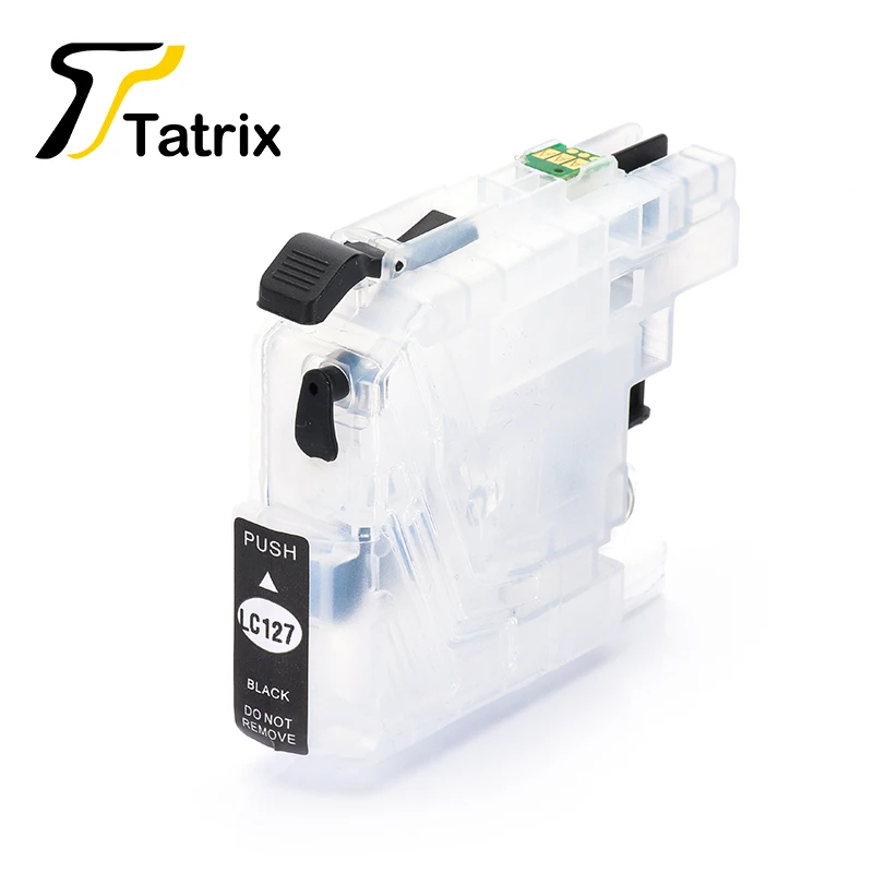 Tatrix LC127 LC125 многоразовый чернильный картридж для Brother MFC J4410DW J4510DW J4610DW J4710DW J2510 J4110DW