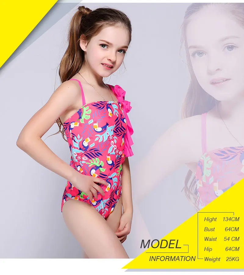 Andzhelika bikini детский купальник монокини для девочки