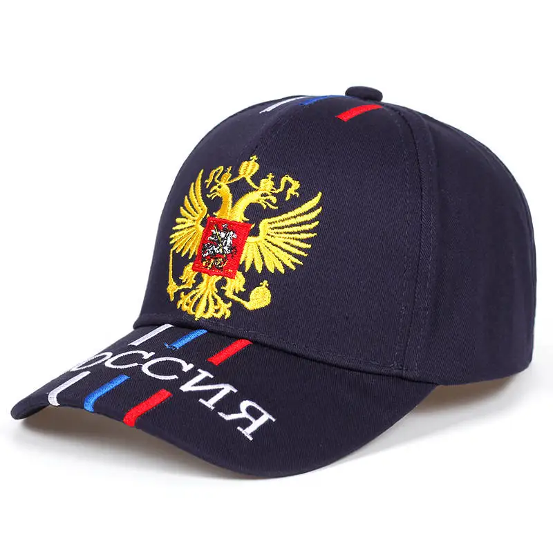 navy blue Новинка, русская бейсболка с вышивкой для женщин и мужчин, русская бейсболка, унисекс, Спортивная Кепка, хлопок, бейсболки, повседневные кепки - Цвет: navy blue