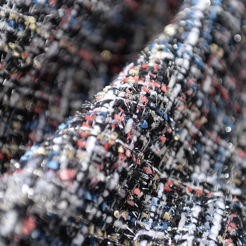 Твид платье Круглый воротник с коротким рукавом на весну/осенние женские