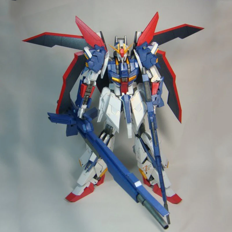 KPS новый мобильный костюм 7200S MSZ 006 ZETA GUNDAM Z Gundam бумажная модель DIY фигурку