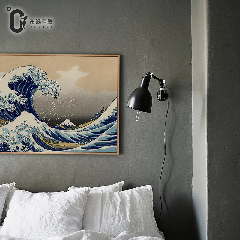 Холст в стиле японской укийое живопись для украшения дома классическое