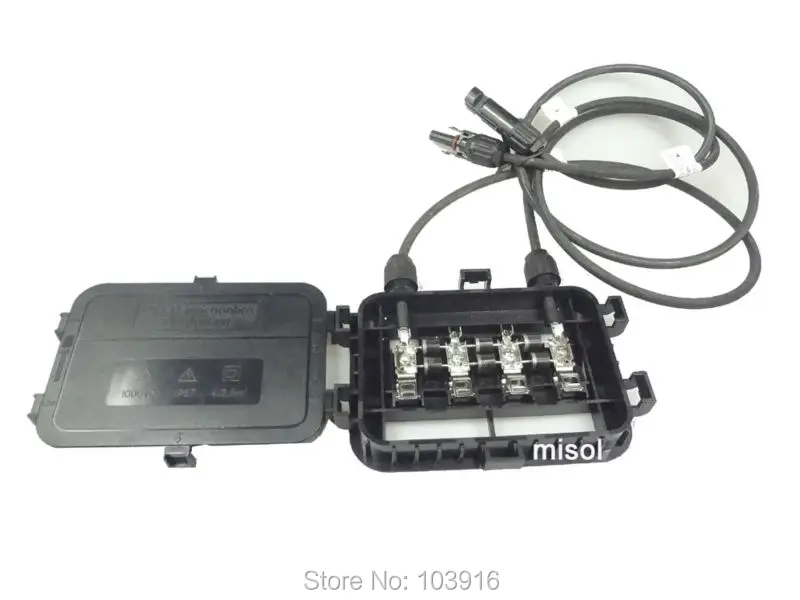 1 шт. распределительная коробка с кабелем подходит для солнечной панели 200 Вт до 300