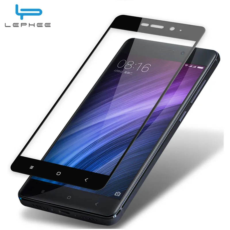 LEPHEE для Xiaomi Redmi 4 закаленное стекло для Redmi 4 Pro стекло защитная пленка полное покрытие для Redmi 4 Prime глобальная версия