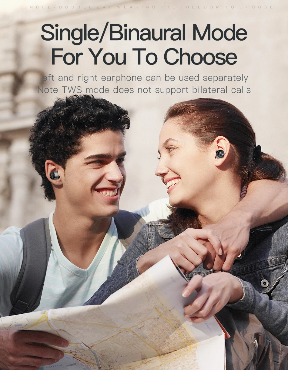 Awei T8 TWS настоящие Беспроводные спортивные Eearbuds наушники с 700 мАч Внешний аккумулятор Двойной микрофон 3D стерео наушники-вкладыши Handfree