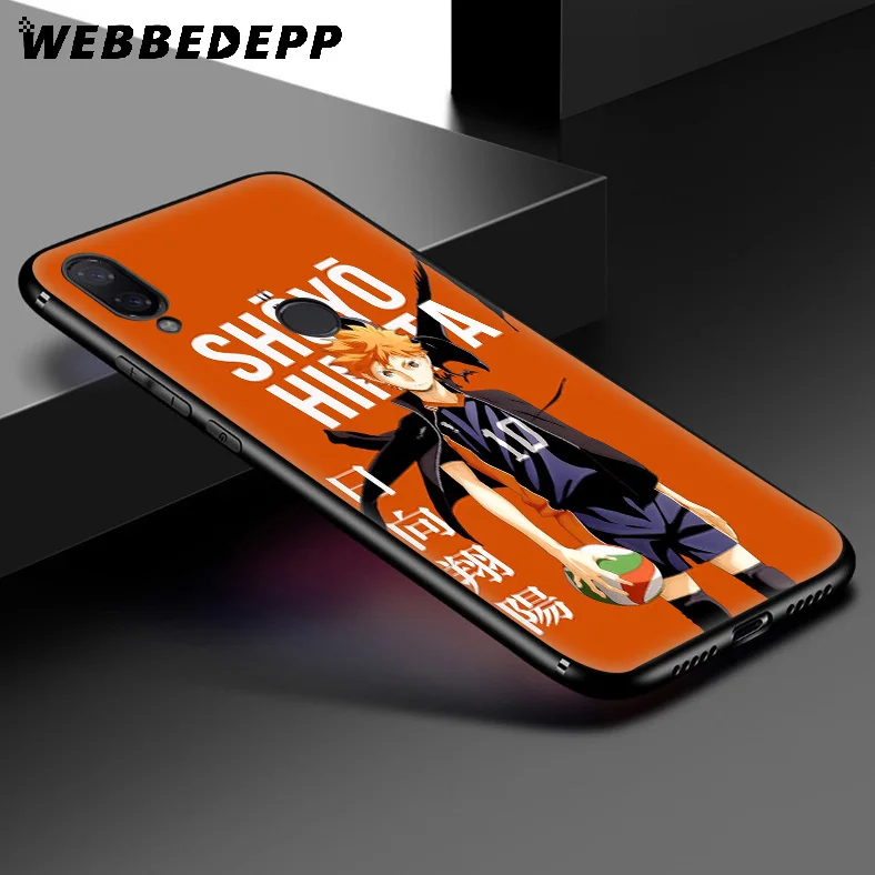 Мягкий чехол WEBBEDEPP Haikyuu аниме для Xiaomi Redmi K20 7A 4A 4X 5 5A 6 6A S2 Note 8 4 7 Pro Plus Prime |