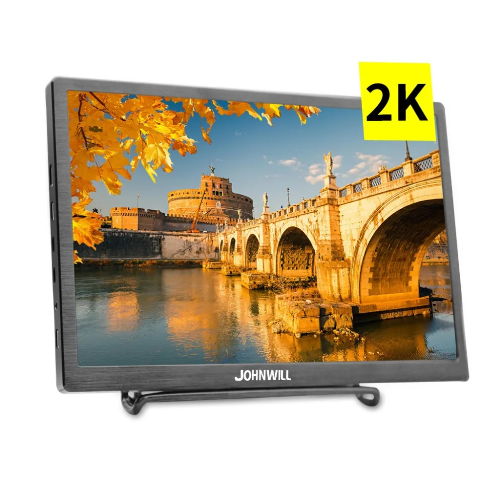 JOHNWILL10.1 &quot2 K type c 2560*1600 интерфейс ips ультра тонкий HDMI портативный дисплей 16:9 для