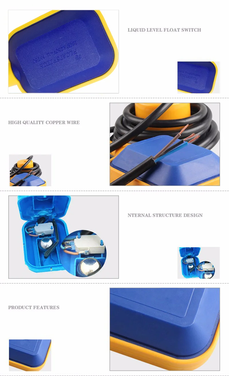 1 шт. M15-2 M15-3 M15-4 M15-5 проводным контроллером Поплавковый выключатель жидких уровня воды Поплавковый выключатель контроллер контактор Сенсор