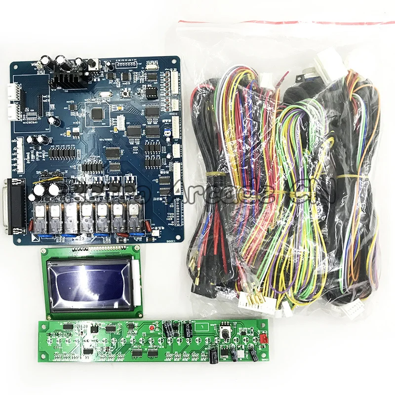 Высокое качество кран машина PCB доска аркадный подарок/кукла машина контроллер доска с отображением времени, провода жгут