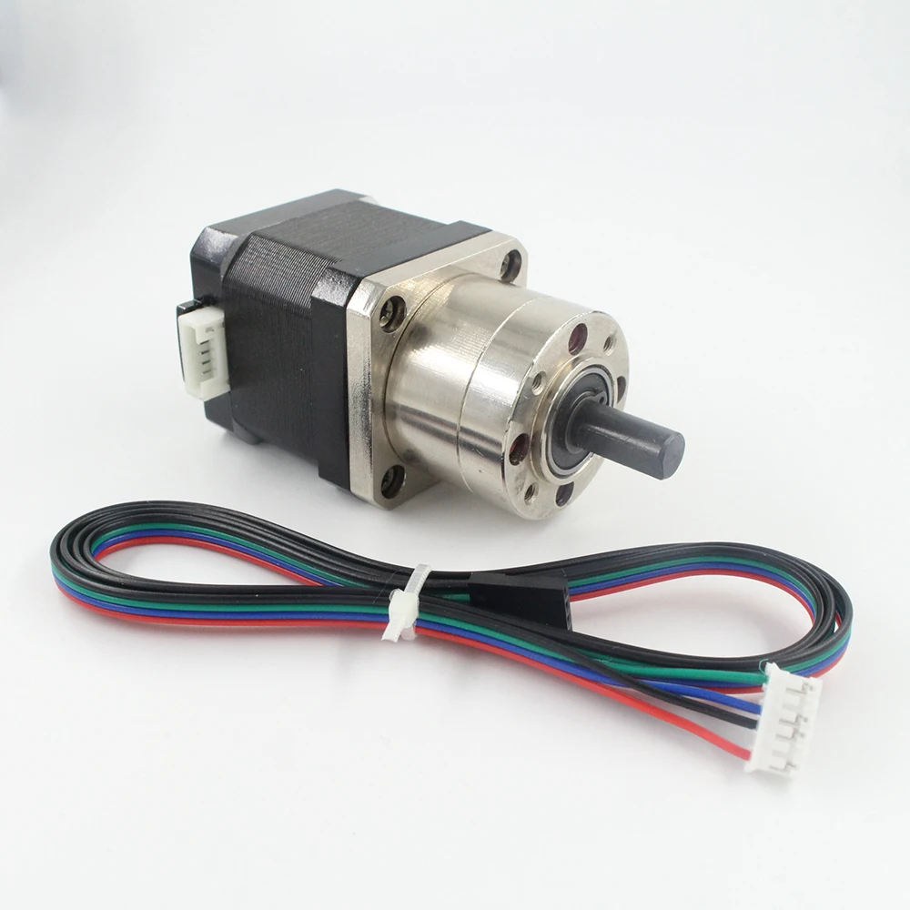 free shipping 4-lead Nema17 Stepper Motor 42 motor Extruder Gear Ratio 5:1 Planetary Gearbox Nema 17 Step | Обустройство дома