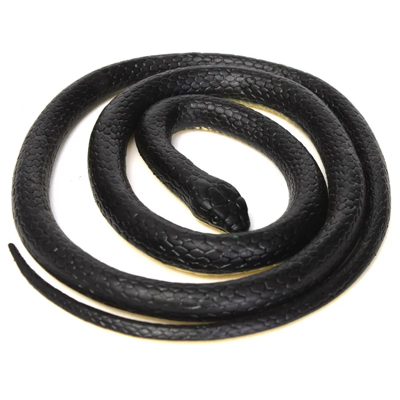 

Halloween Realistic Soft Rubber Snakes Toy Playing Jokes Creative toys