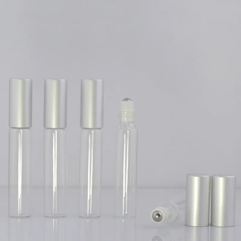 Стеклянная бутылка с роликовыми шариками для эфирных масел 10 мл | Красота и