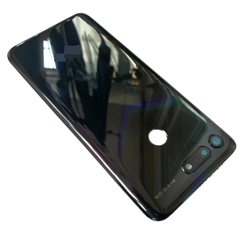 Black Оригинальная новинка для huawei Honor View 20 V20 PCT-L29 LX9 AL00 AL10 6," Задняя Дверь Корпус Крышка батарейного отсека - Цвет: Black