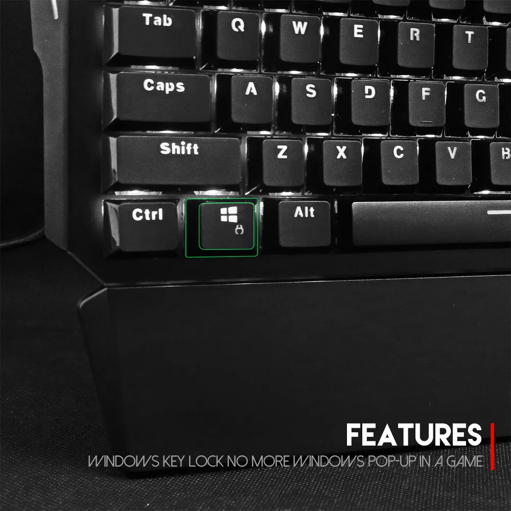 VOBERRY fantech MK882 Профессиональный RGB USB Цвет Подсветка игры Водонепроницаемый механическая клавиатура чувствовать себя