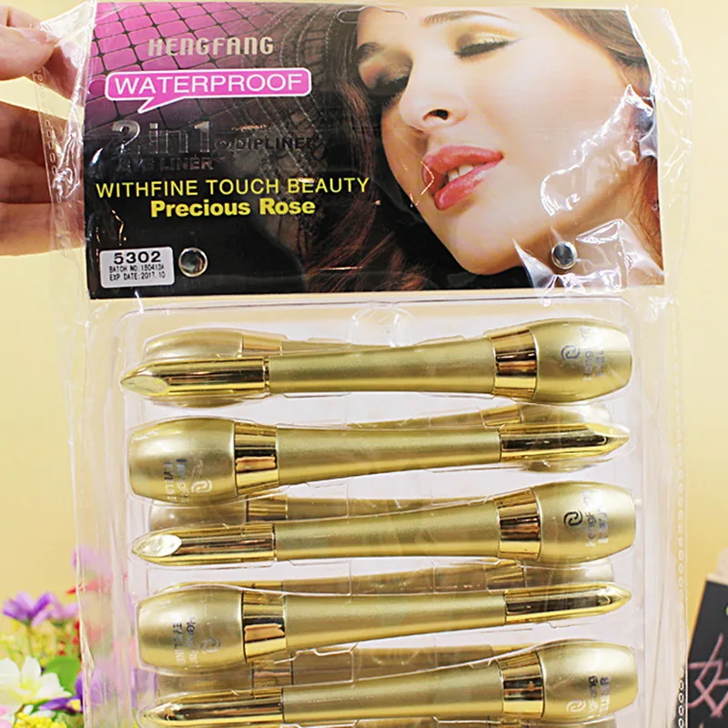 Стойкая подводка для глаз 2018 карандаш макияжа черный Водонепроницаемый Жидкий