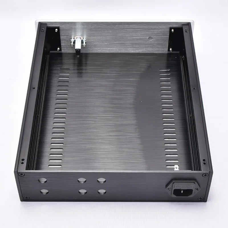 KYYSLB 260*70*311 мм DIY Box 2607B алюминиевый чехол для усилителя шасси с усилителем корпус с жалюзи