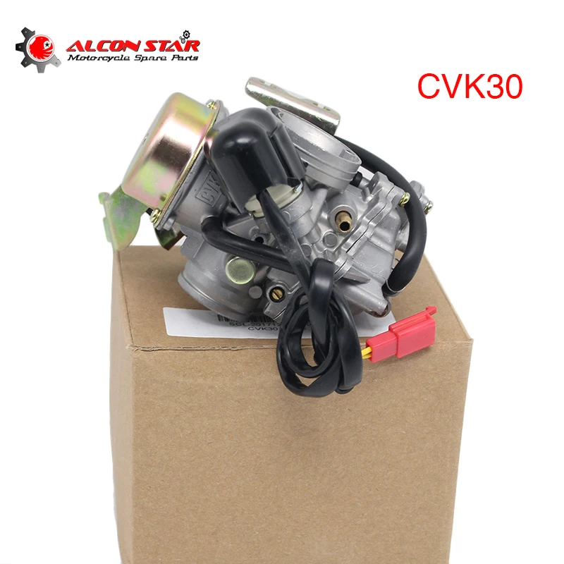 Alconstar 35 мм CVK30 мотоцикл Карбюратор Carb для ATV скутер GY6 150 VOG бак 260 200 250CC Мотор
