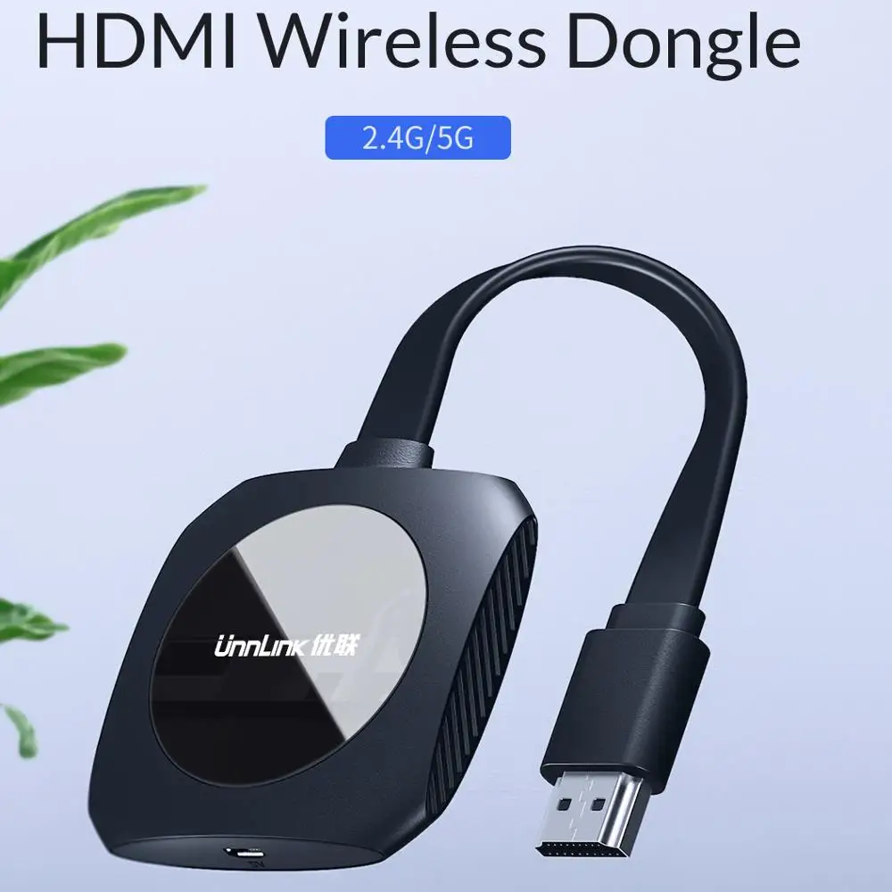 Wireless cast Unnlink USB к HDMI зеркальный литой кабель для преобразования с аудио MHL для iPhone iPad освещение Android телефон Micro usb type C к HDMI - Цвет: Wireless cast