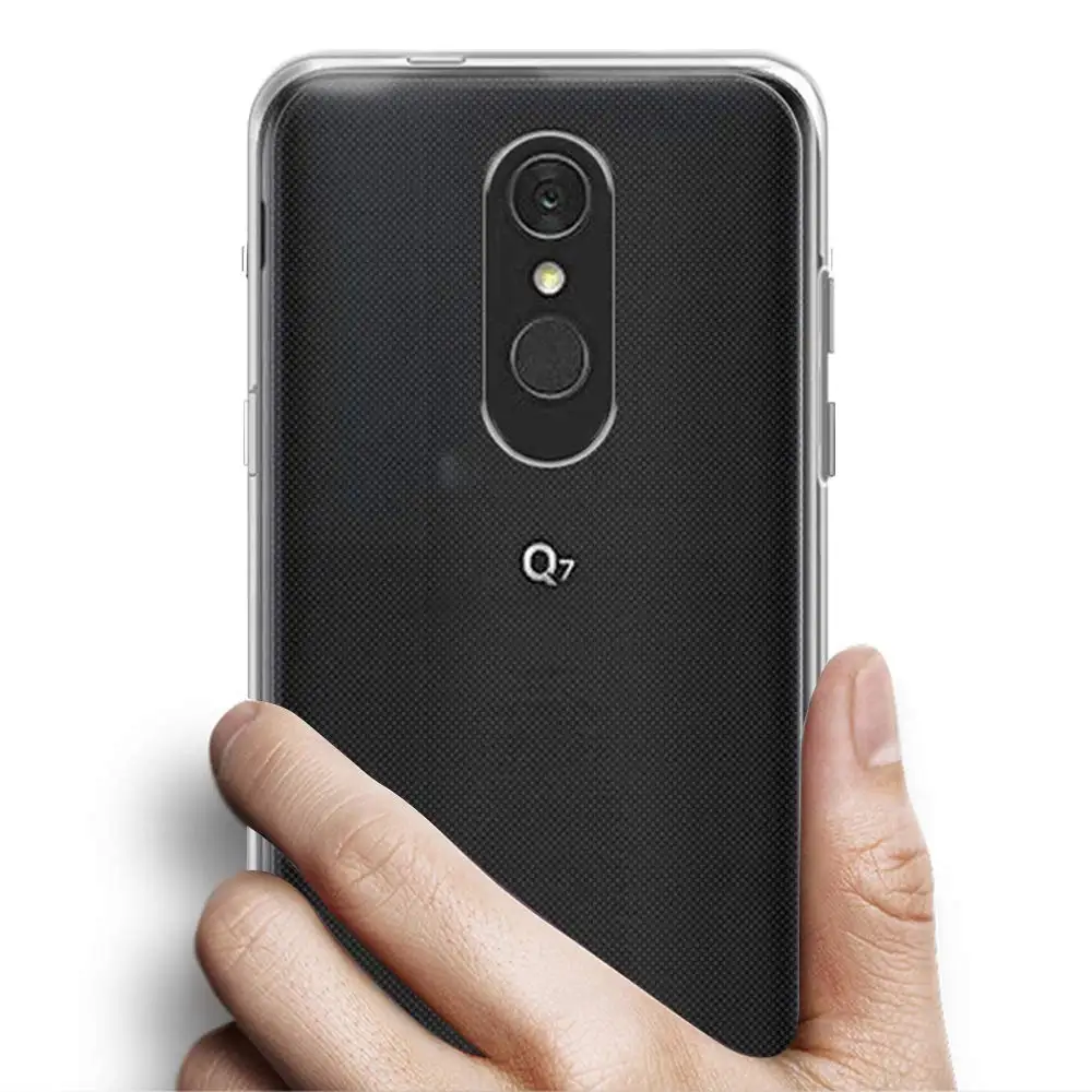 Прозрачный ТПУ для LG Q6 Q7 Q8 G7 Q Stylus Plus Alpha X power 3 ThinQ чехол для телефона X power Q6Plus Q7Plus QStylus X5 чехол