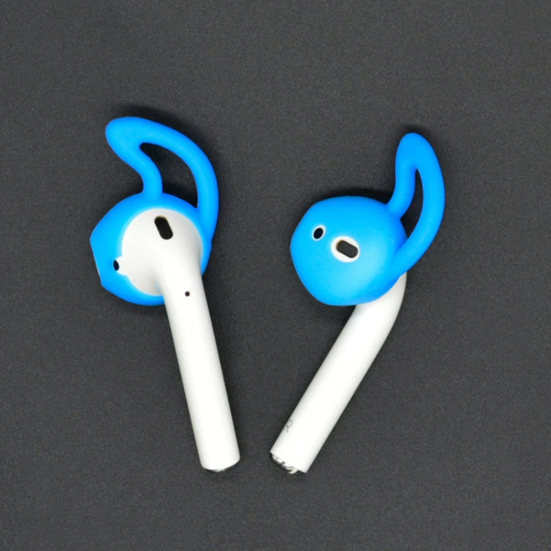 1 пара подходит для беспроводной bluetooth гарнитуры Ушная Крышка Airpods Нескользящие