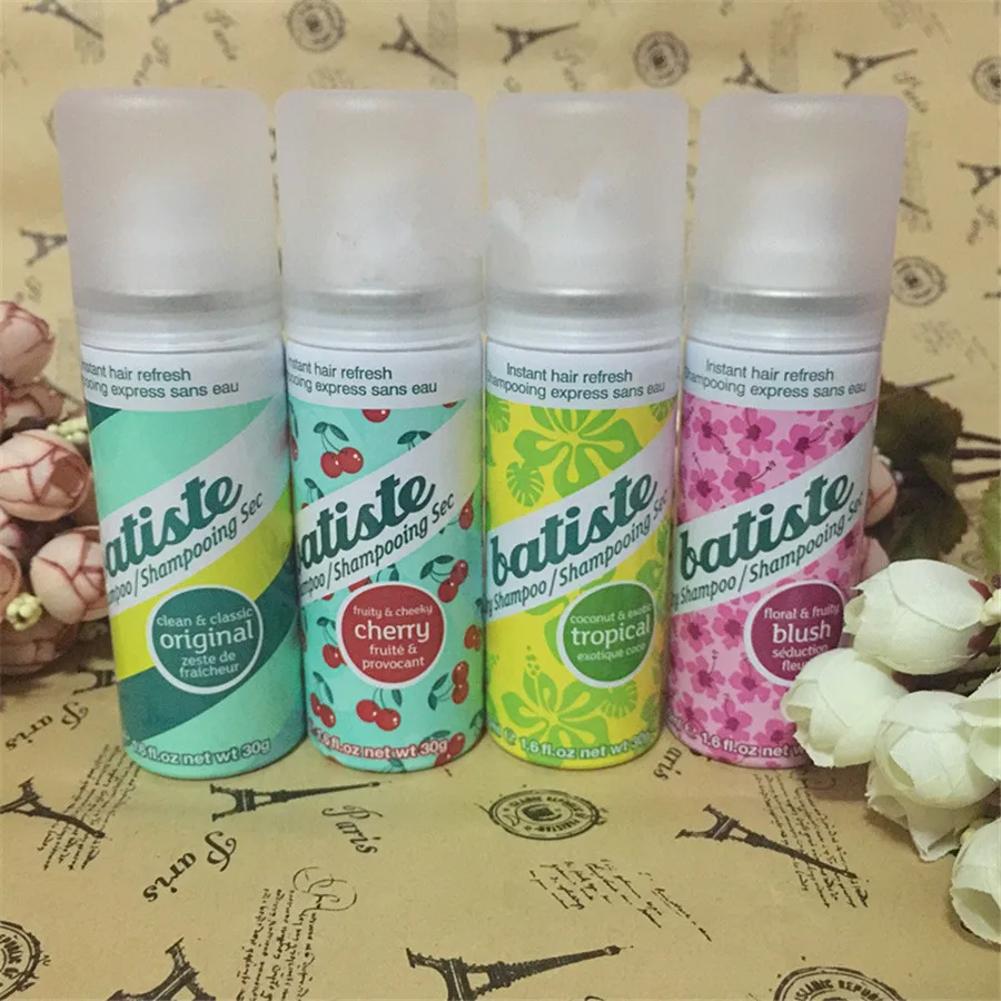 UK Batiste сухой шампунь спрей для уход за волосами и кожей головы кофеин аргановый