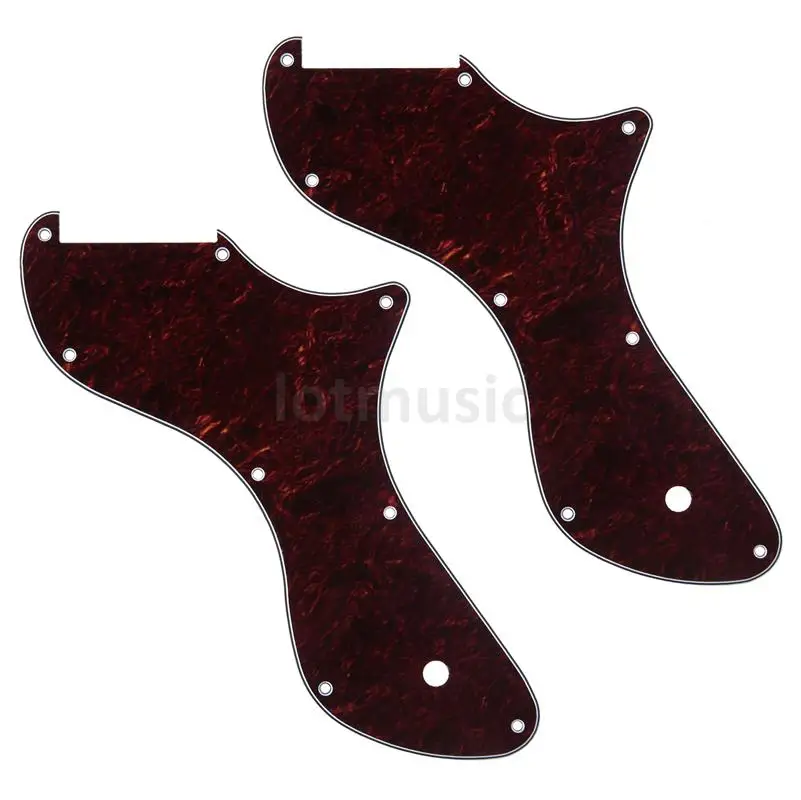 2 pcs Replacement Guitar Pickguard For PRS SE One ,4ply brown-tortoise