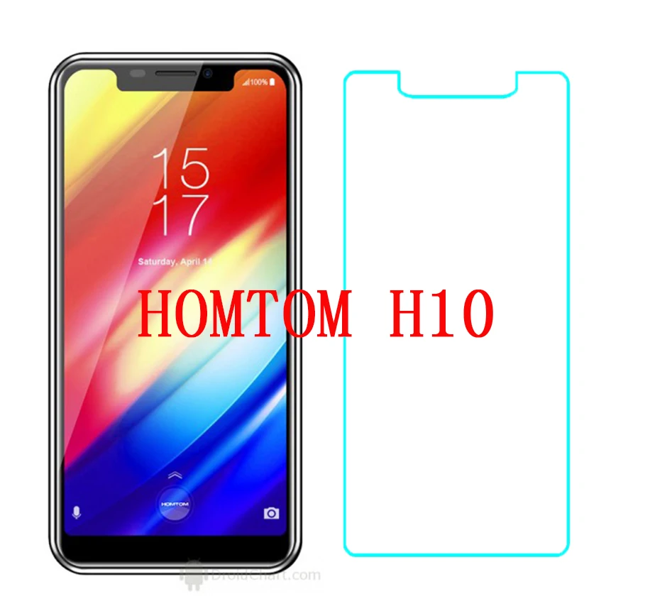 Премиум Закаленное стекло для HOMTOM H10 Защитная пленка экрана 9H закаленное