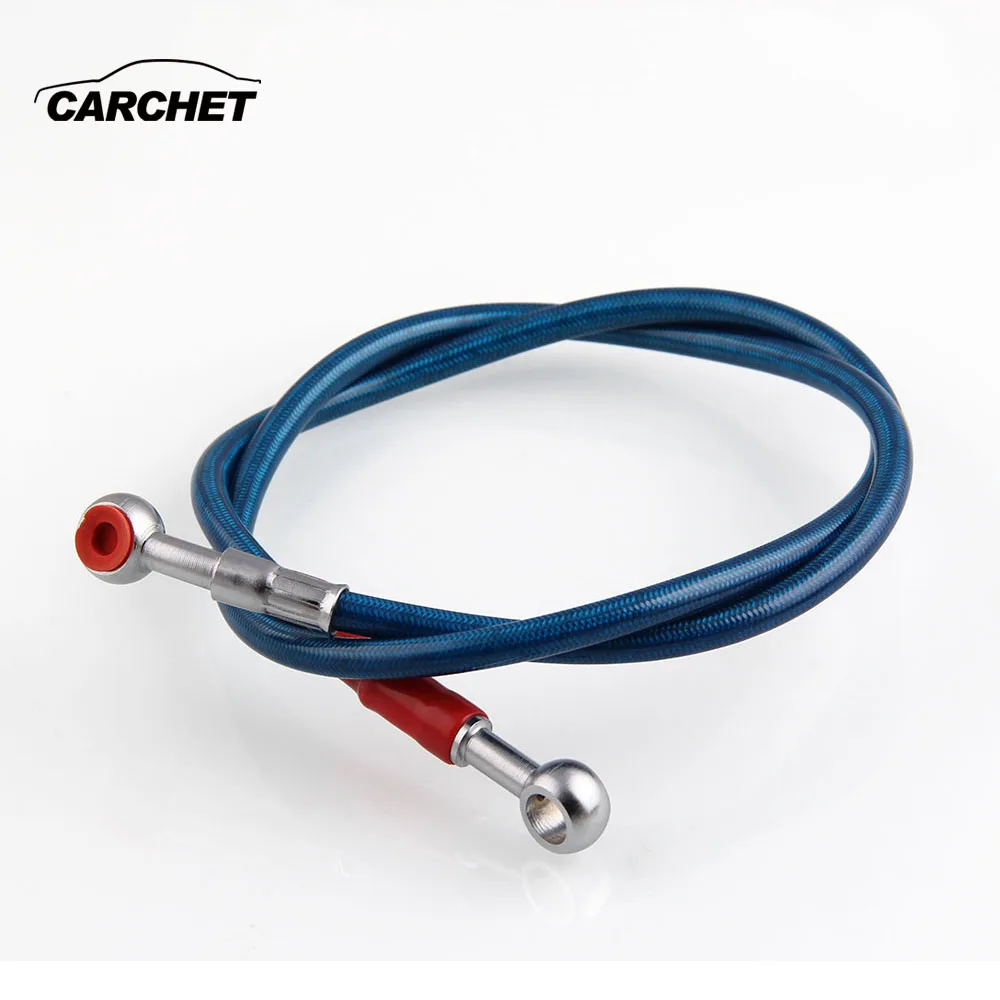 CARCHET 96 см мотоциклетный тормозной шланг мотоциклетный Плетеный Стальной гидравлический усиленный тормозной Масляный шланг муфты Универсальный