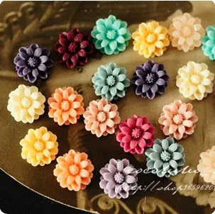 

Newest~14mm Resin flower mix colors, Resin pendants,resin cameo vintage pendants,DIY fashion resin beads jewelry