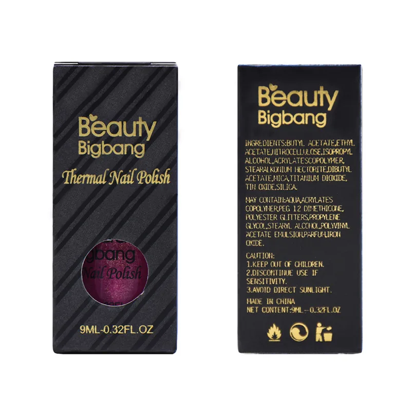 Лак для ногтей BeautyBigBang Термальный лак 9 мл|Лак ногтей| |