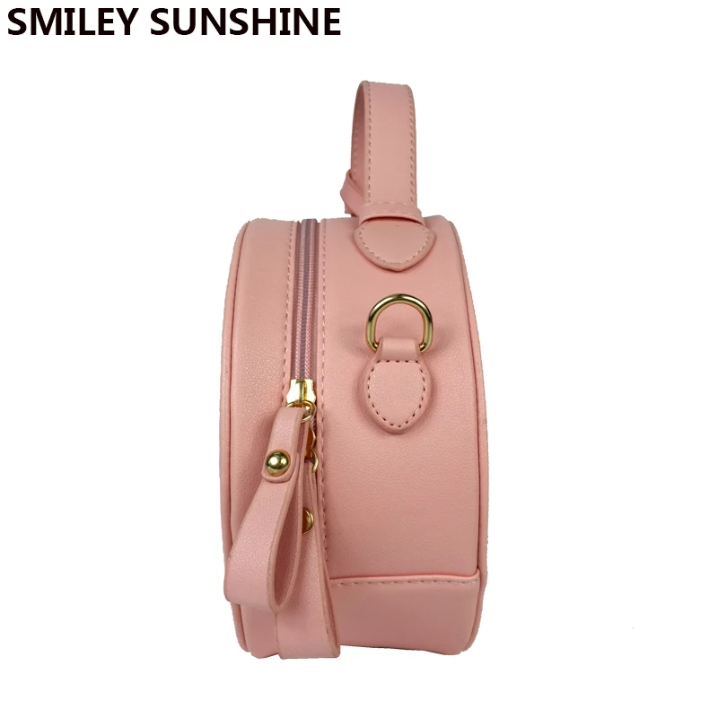 Smiley sunshine милая сумка через плечо с кисточкой для девочек мини-Женский лоток