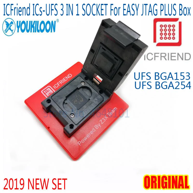 Новый оригинальный UFS BGA 3 в 1 разъем адаптера ICFriend ICs-UFS поддержка BGA254 BGA153 BGA9 с