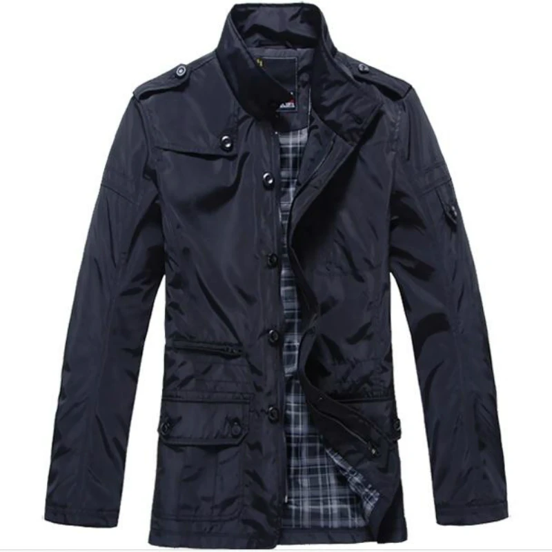 men jacket men's coat fashion clothes hot sale autumn overcoat outwear spring winter Free shipping wholesale retail collar brand | Мужская