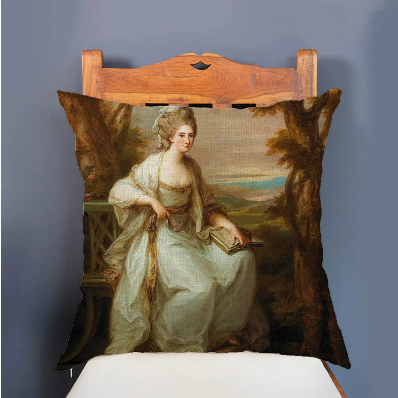 Angelica Kauffman всемирно известный Европейский Королевский Элегантный женский