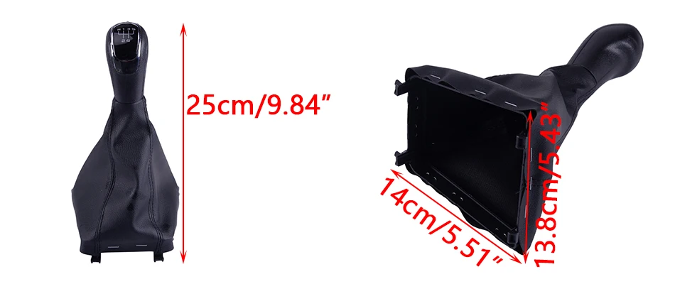 Пригодный для Skoda Superb 2008 2009 2010 2011 2012 1Z0711141 черного цвета на каблуках высотой 5 6 Скорость Шестерни рычаг переключения передач ручка переключения гетры рамка рычаг на автомобиле