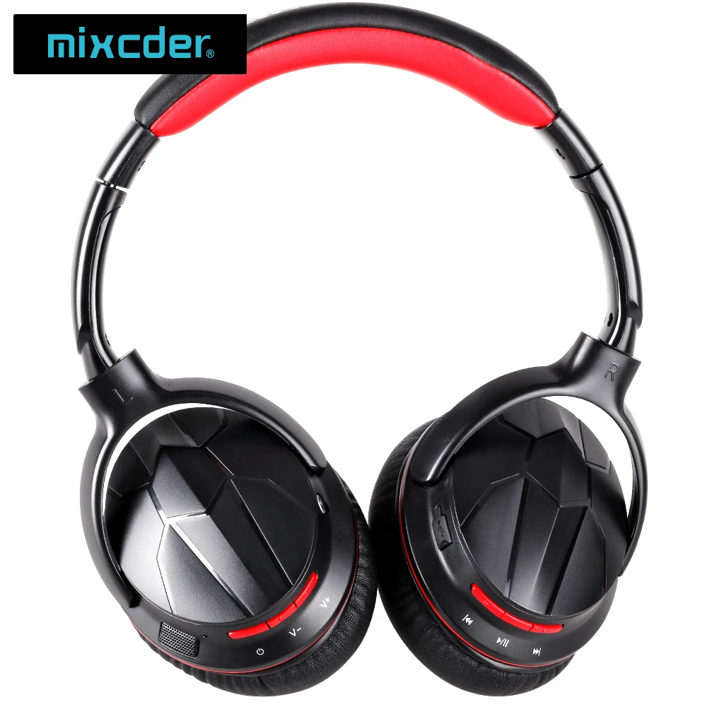 Mixcder HD501 регулируемые беспроводные Bluetooth наушники с гарнитура Bluetooth с микрофоном для Iphone samsung Xiaomi наушники