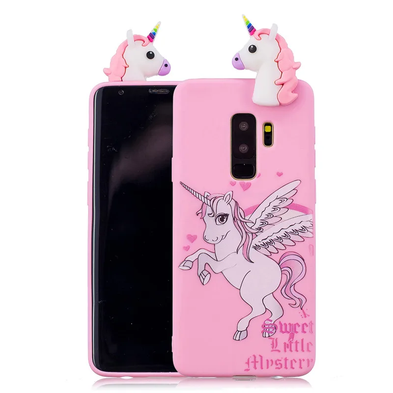 3D Мягкий Силиконовый ТПУ чехол для Samsung Galaxy S10E S10 Plus S8 S9 S7 S6 Edge Note 9 8 милый Панда Сова
