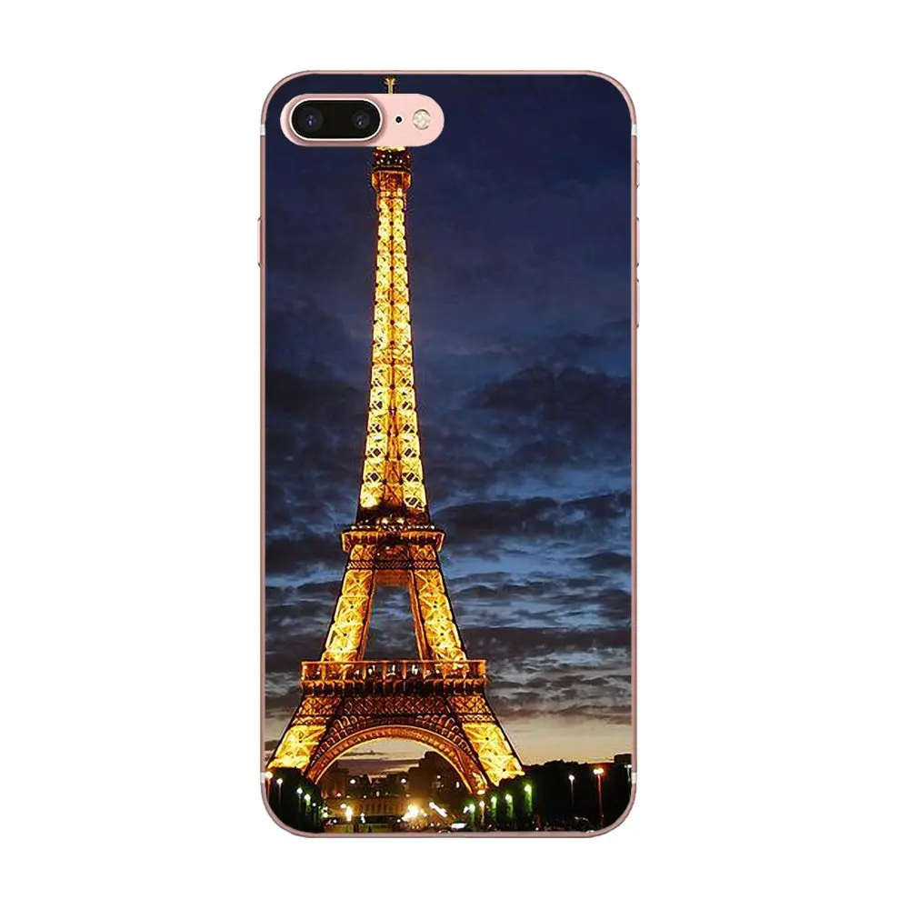 Розовый чехол из ТПУ для LG Nexus 5 5X G2 G3 mini spirit G4 G5 G6 K4 K7 K8 K10 2017 V10 V20 V30 Stylus Dusk Paris Eiffel