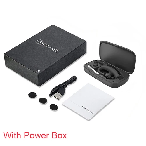 With charging box Новинка, BH820, беспроводные наушники, стерео, громкая связь, Bluetooth, наушники, умный автомобиль, вызов, бизнес, Bluetooth гарнитура для всех телефонов - Цвет: With charging box