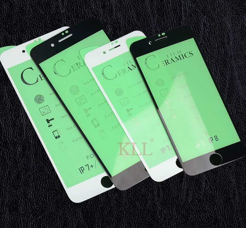 Полностью клеящаяся Мягкая Керамическая пленка для iPhone XS MAX X XR 9H полное покрытие экрана протектор для iPhone 6 6s 7 8 Plus не закаленное стекло