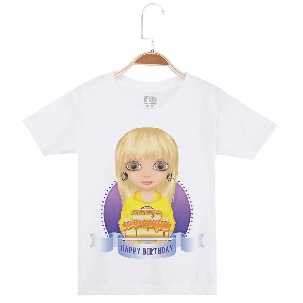 

Limited Time Discount Kids T Shirt For Girl Cotton O-Neck Short Sleeve Child Basic Tees Shirts Birthday Printed Girls Tshirts