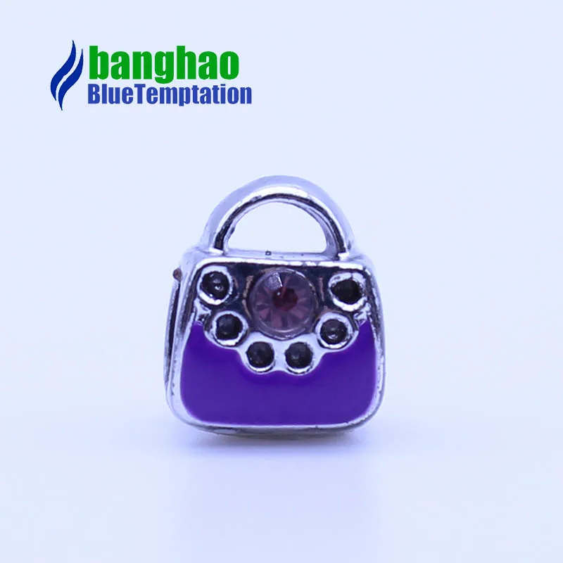 Женская сумка в форме браслета plata de ley Очаровательная эмалированная бусина для