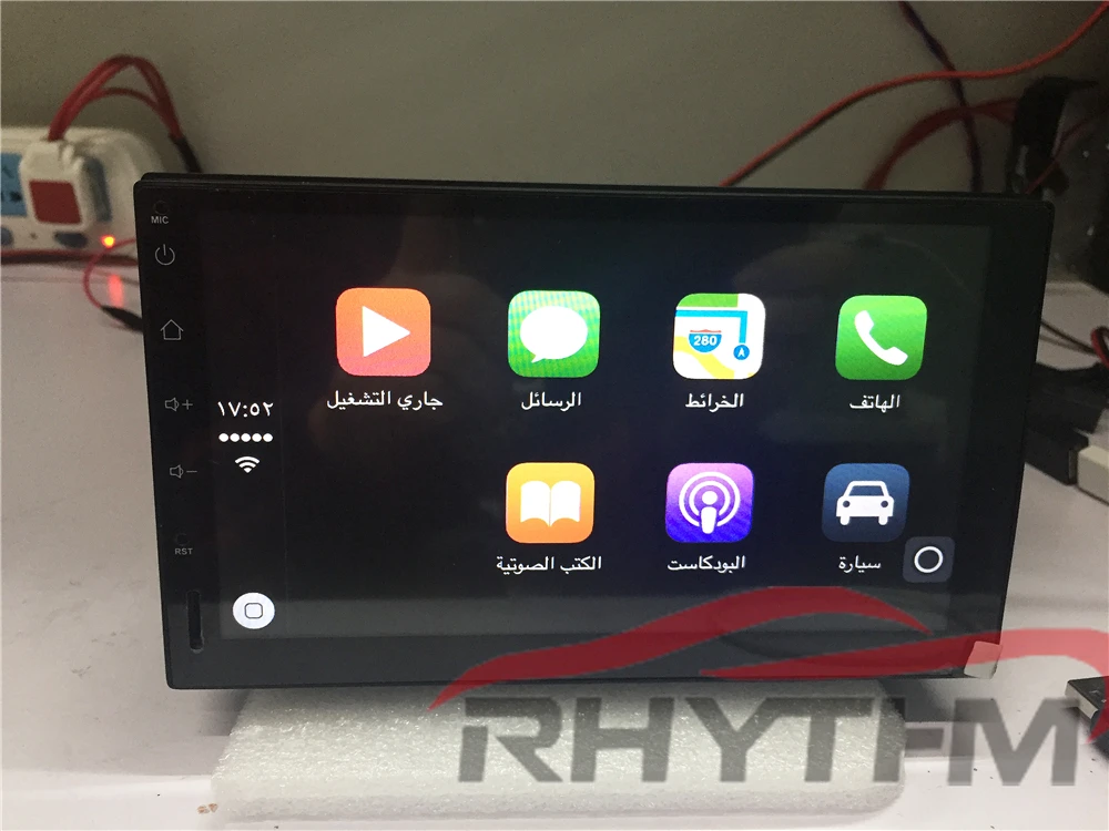 Автомобильные радиоприемники Apple CarPlay и Android, USB ключ с сенсорным экраном для Android, навигационная DVD система