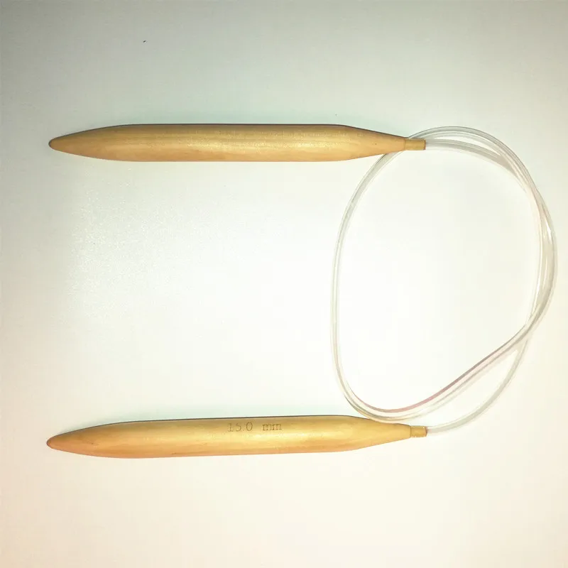 Набор из 3 предметов Круглая Вязаная игла цельного дерева крючок для вязания