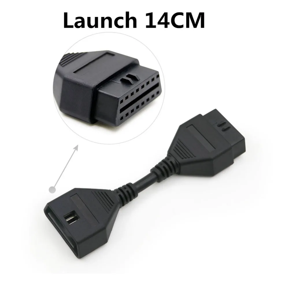 Удлинитель AUTOOL OBD2, удлиняющий Obdii разъем, OBD адаптер для запуска IDIAG Easydiag Pro Pro3 V+ GOLO Mdiag ELM327 AL519