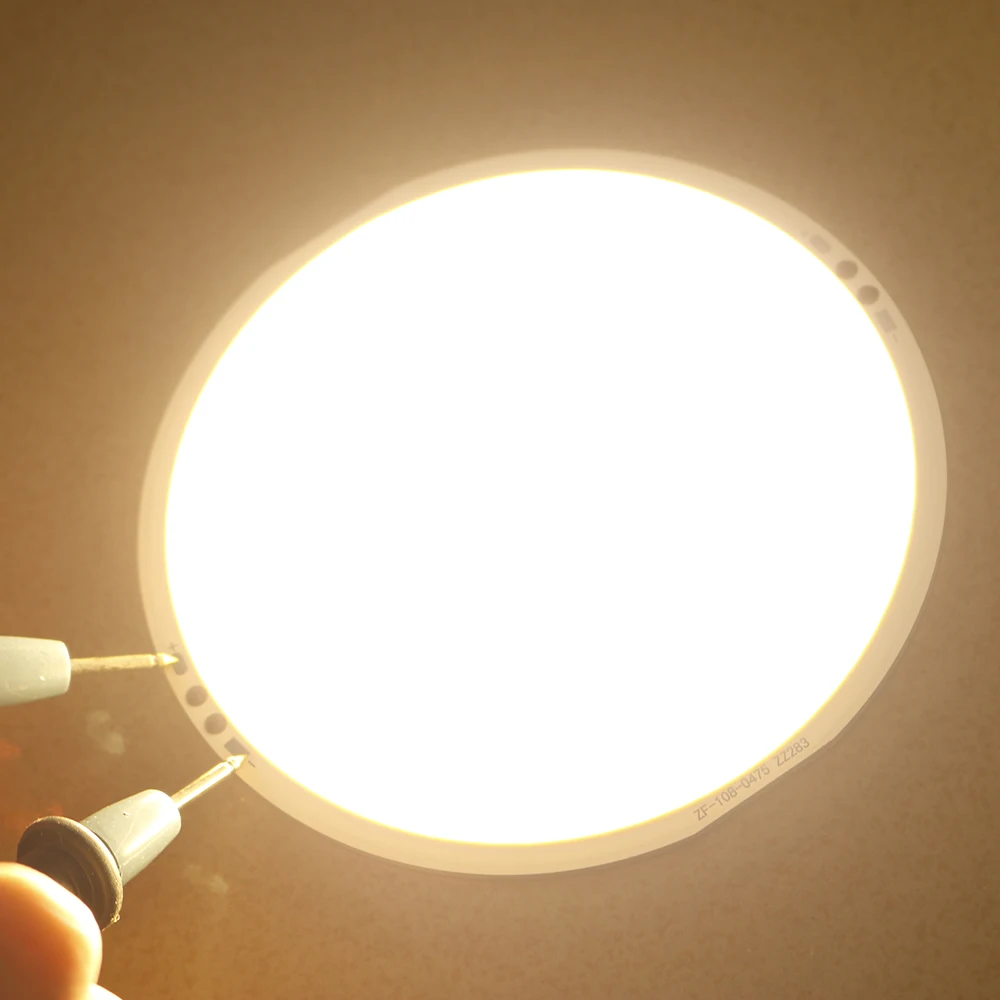 50 Вт COB LED ультра яркий Теплый чистый белый синий/красный круглый светодиод лампа