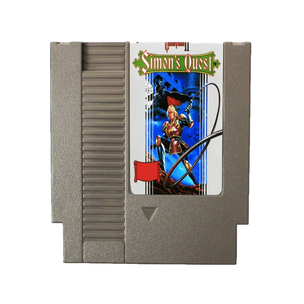 Simon's Quest Free Shipping 72 Pins 8 Bit Game Card | Электроника
